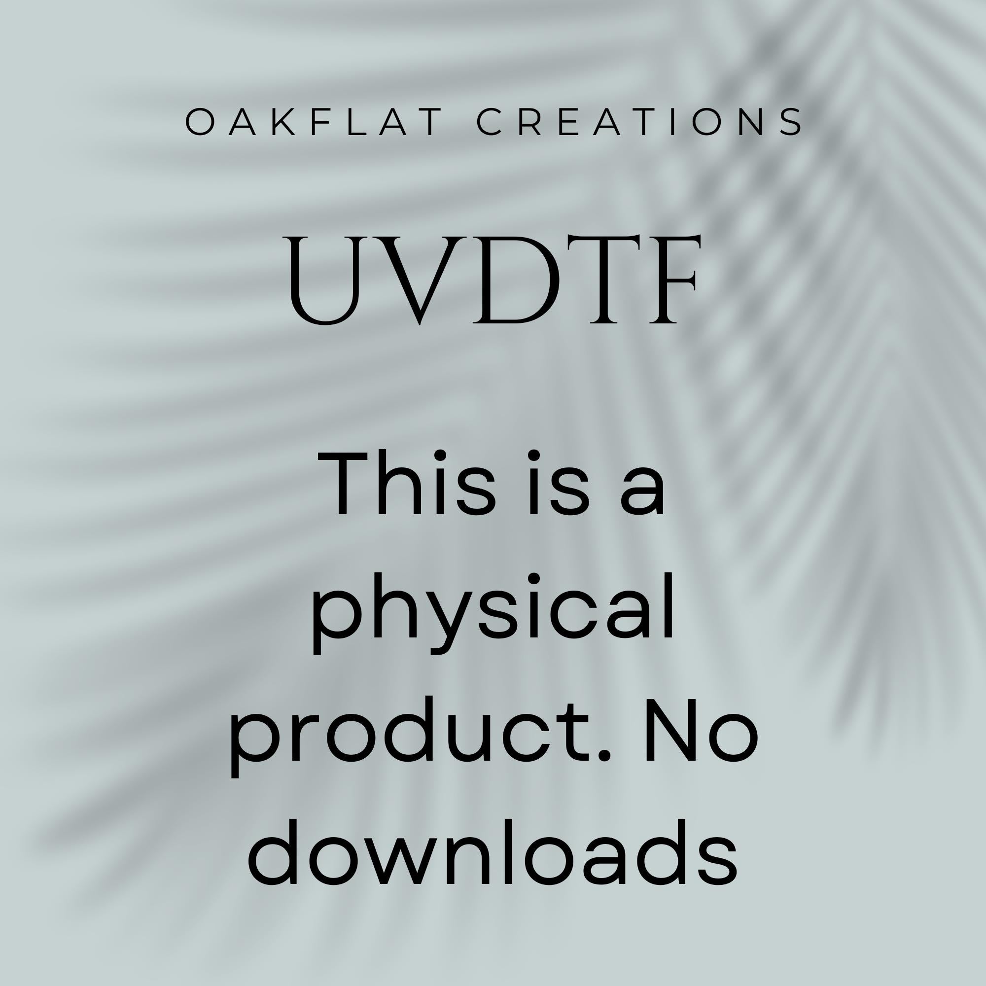 Spooky Bows UVDTF 16oz wrap