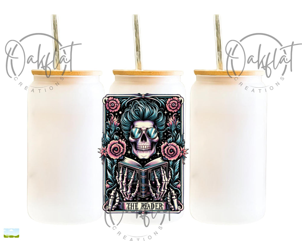 The Reader Tarot Card UVDTF Decal