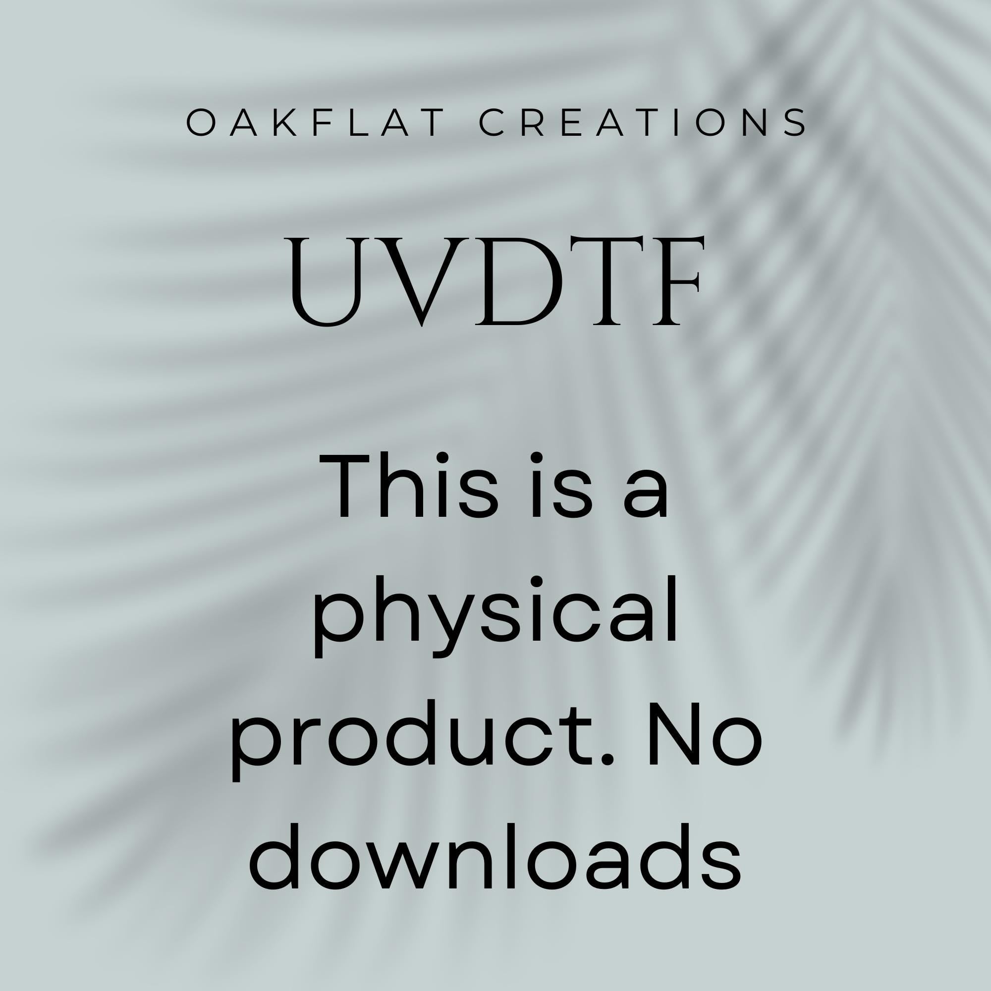 Ugly Sweater Social Club UVDTF 16oz wrap