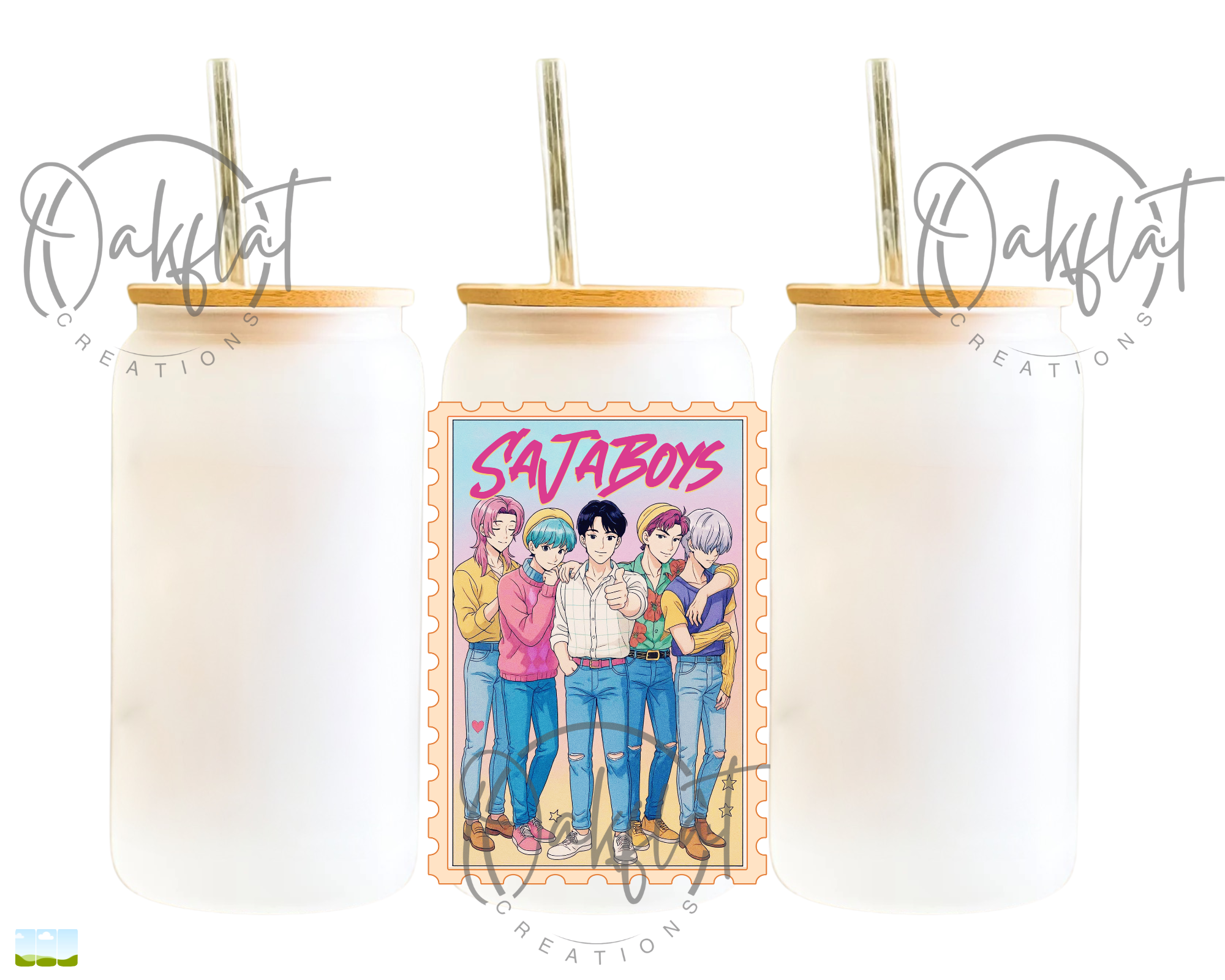 Saja Boys Stamp UVDTF Decals