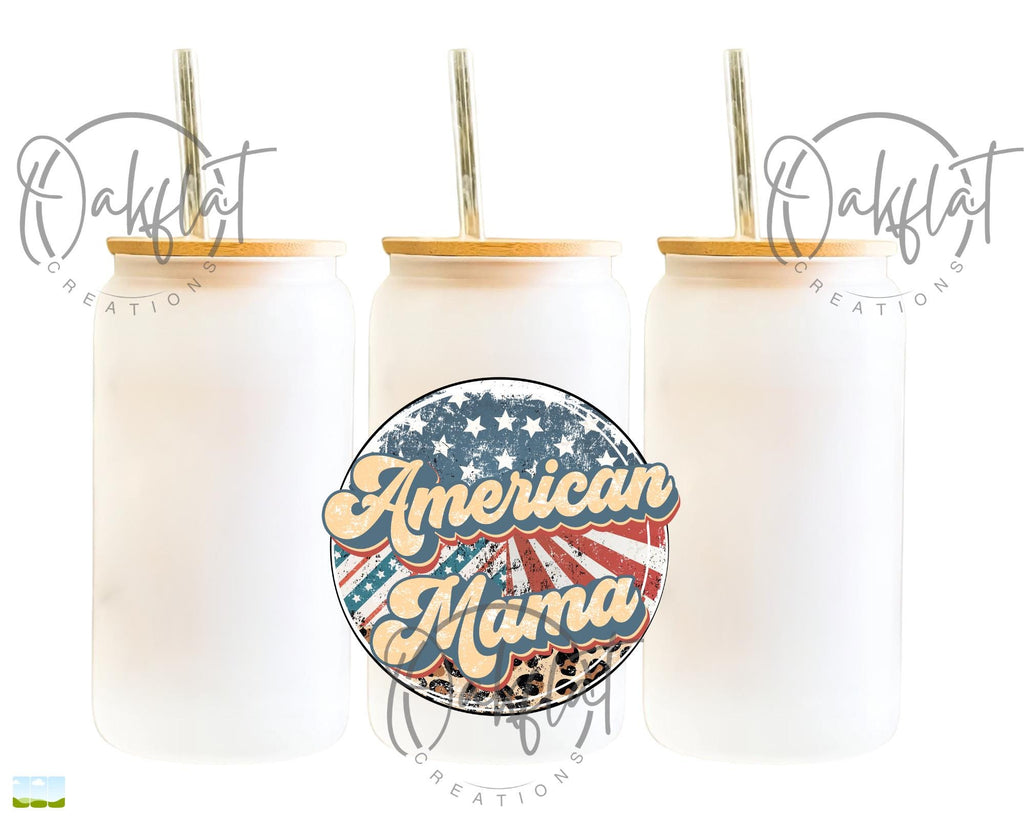 American Mama UVDTF Decal